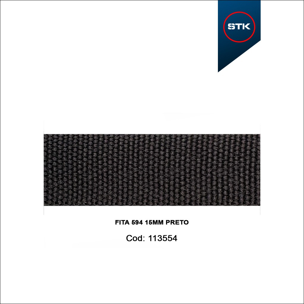 FITA 594 15MM PRETO