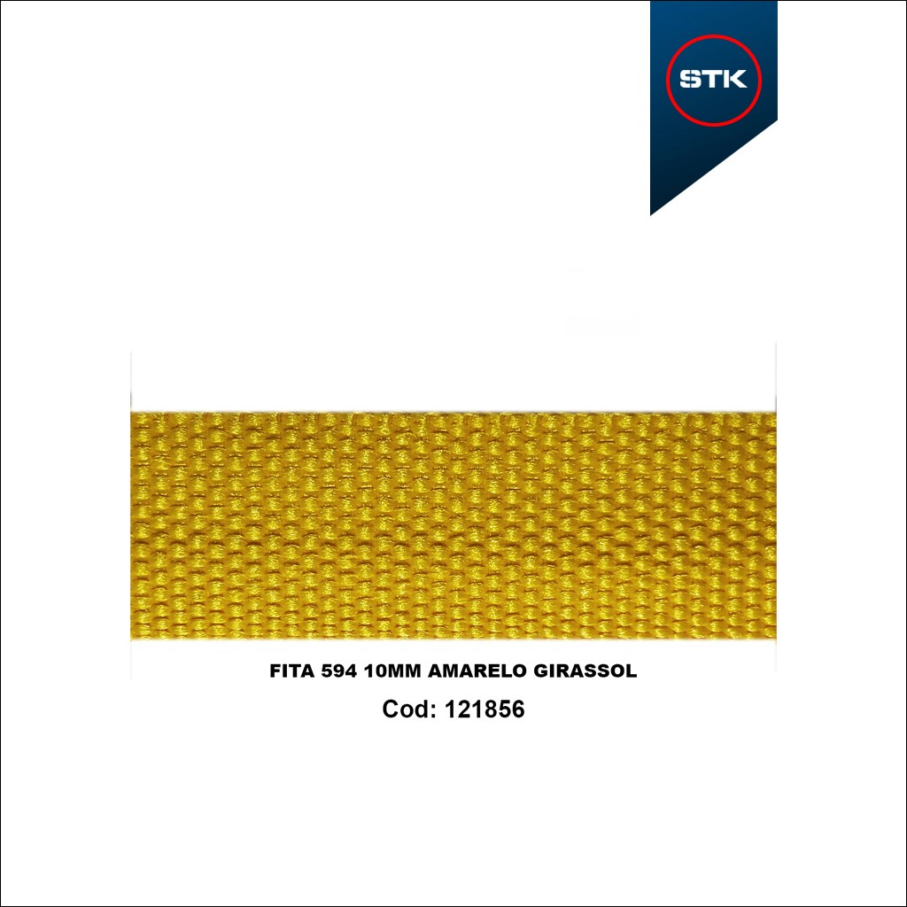 FITA 594 10MM AMARELO GIRASSOL