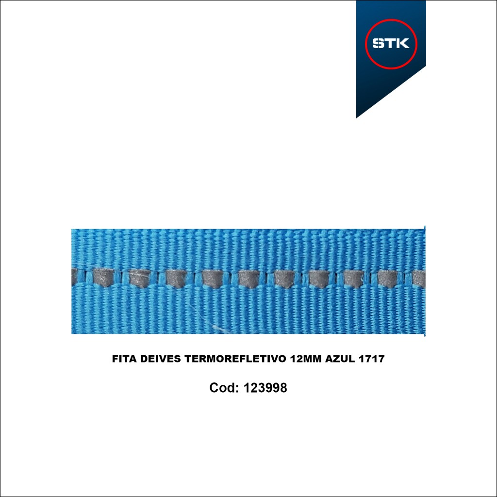 FITA DEIVES TERMOREFLETIVO 12MM AZUL 1717