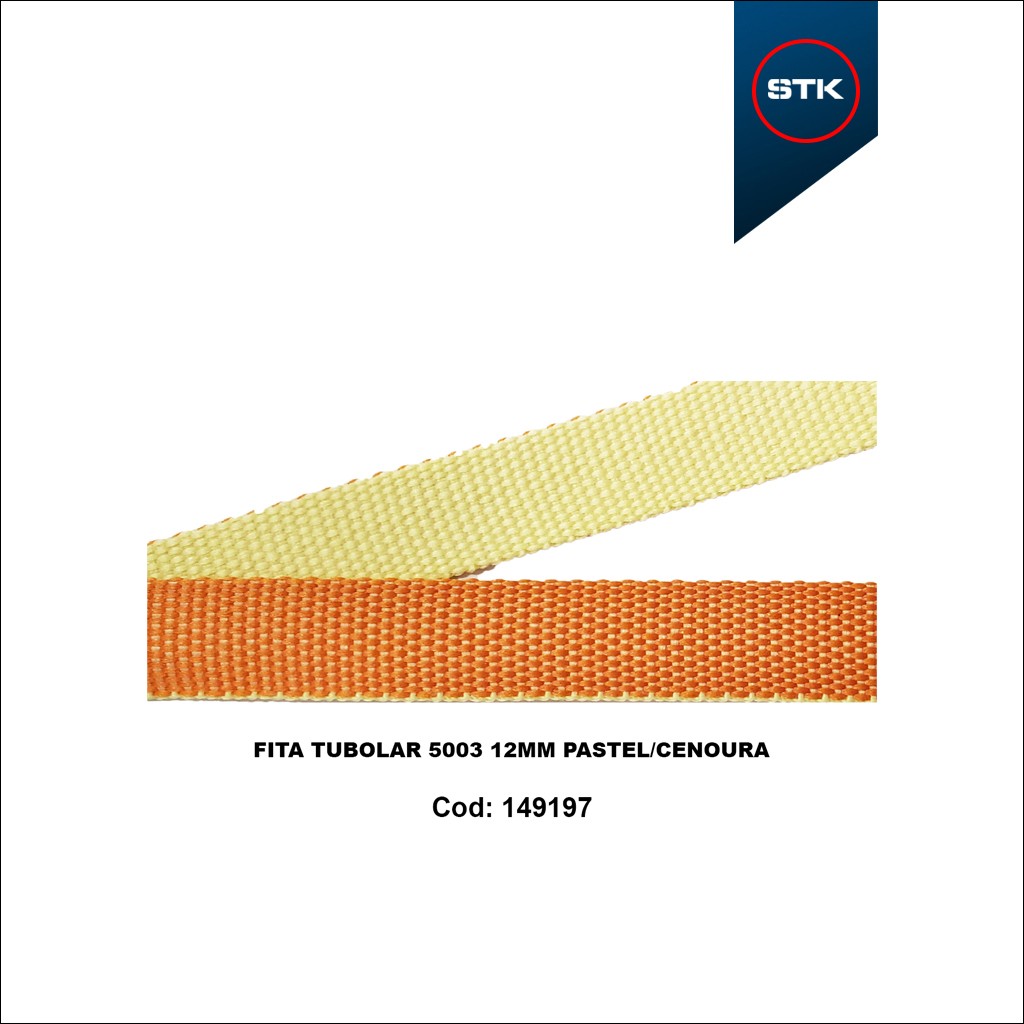 FITA TUBOLAR 5003 12MM PASTEL / CENOURA