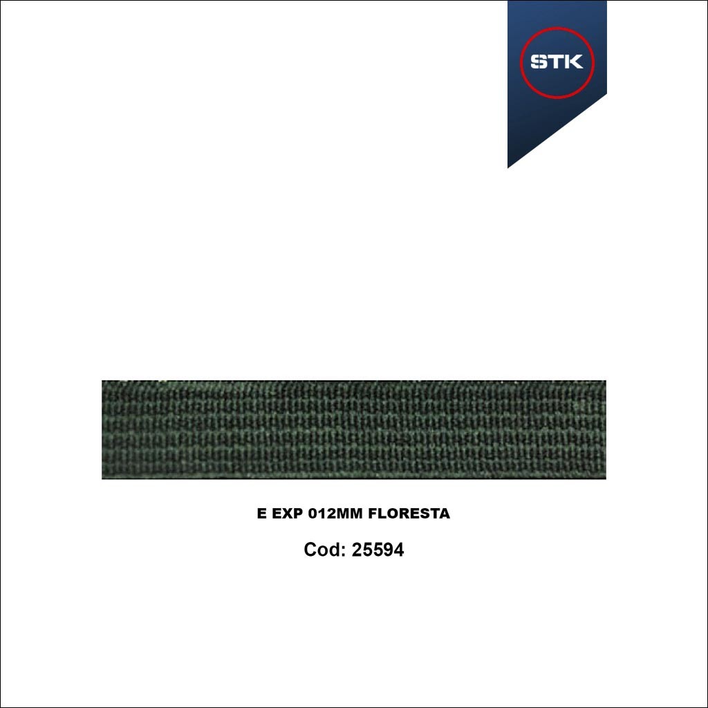 ELÁSTICO STK 156 EXPORTAÇÃO 12MM FLORESTA